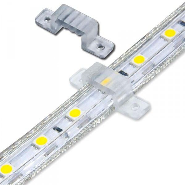 Grapas-soportes para tiras LED